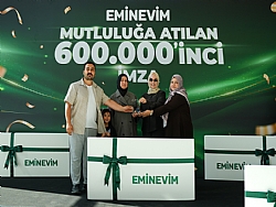 EM�NEV�M'�N TESL�MAT SAYISI 600 B�NE ULA�TI